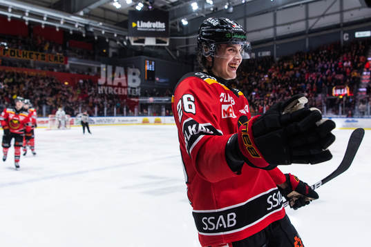 Luleås Radek Muzik jublar