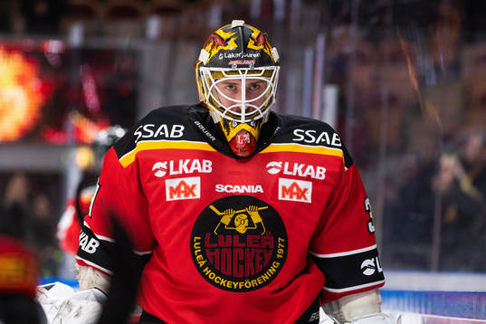 Luleås målvakt Joel Lassinantti
