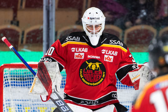 Luleås målvakt Sebastian Andersson