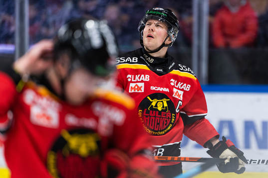 Luleås Erik Gustafsson deppar