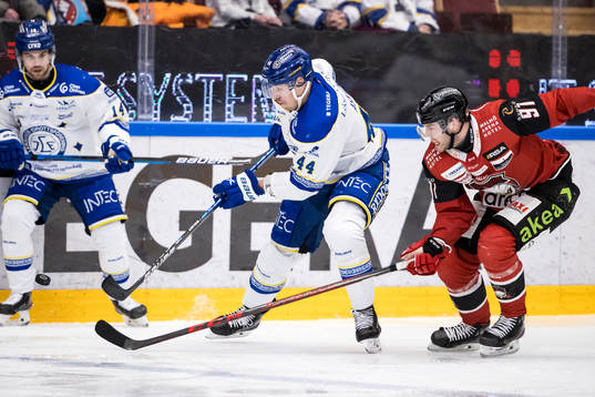 Leksands Carter Ashton och Malmö Redhawks Magnus