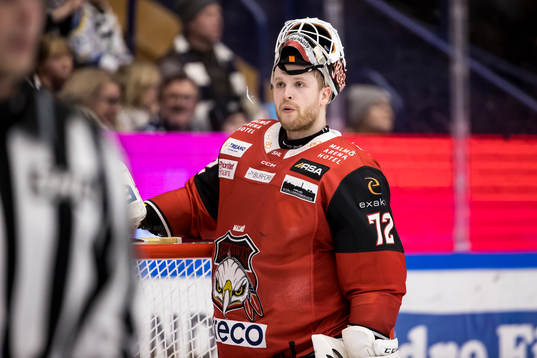 Malmö Redhawks målvakt Daniel Marmenlind