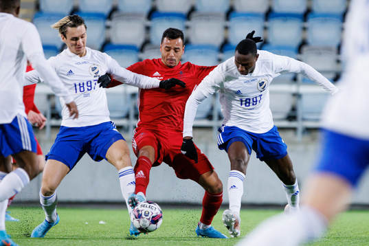 IFK Norrköpings Jonathan Levi och Godswill Ekpolo