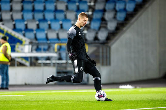 Östers målvakt Mathias Nilsson