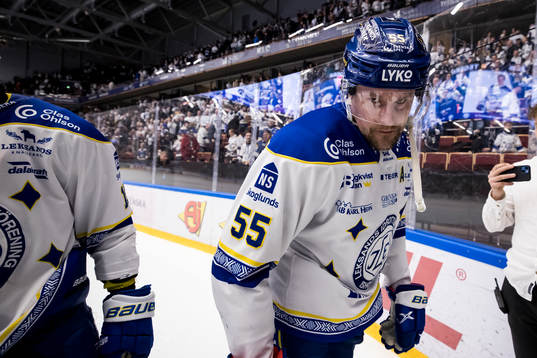 Leksands Jonas Ahnelöv jubel