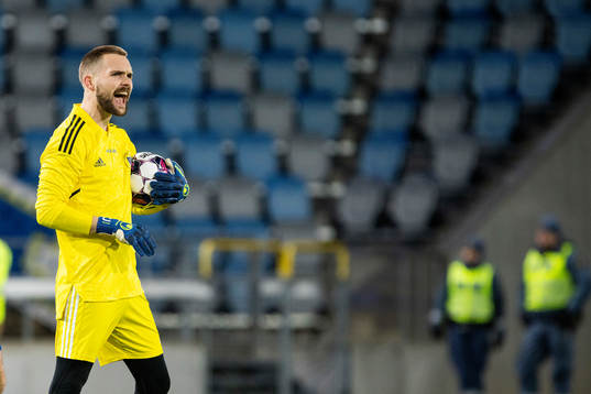 IFK Norrköpings målvakt Oscar Jansson