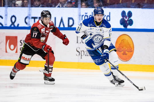 Malmö Redhawks Pathrik Westerholm och Leksands Martin