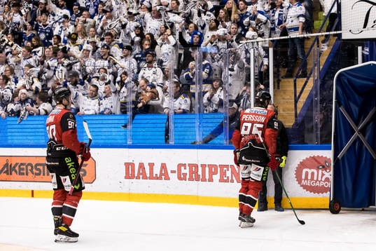 Malmö Redhawks spelarna deppar
