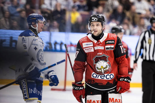 Malmö Redhawks Pathrik Westerholm deppar