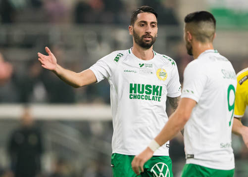 Hammarbys Nahir Besara och Astrit Selmani