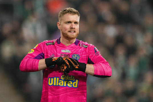 Falkenbergs målvakt Tim Erlandsson