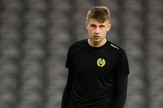 Hammarbys målvakt Sebastian Selin