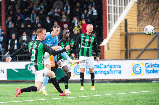 Malmö FFs Veljko Birmancevic gör 1-0