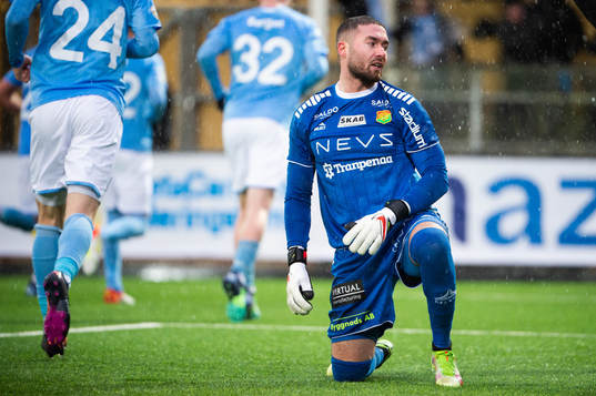 GAIS målvakt Mergim Krasniqi