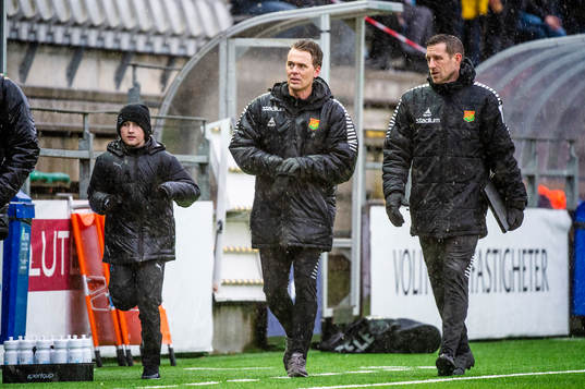 GAIS tränare Fredrik Holmberg