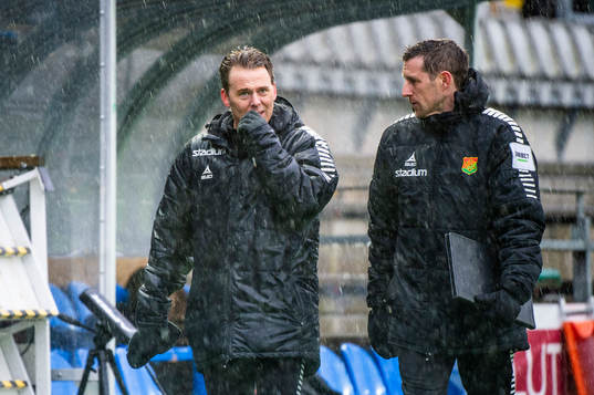 GAIS tränare Fredrik Holmberg
