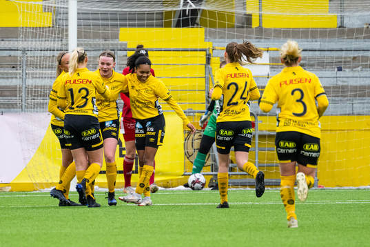 Elfsborgs spelare jublar