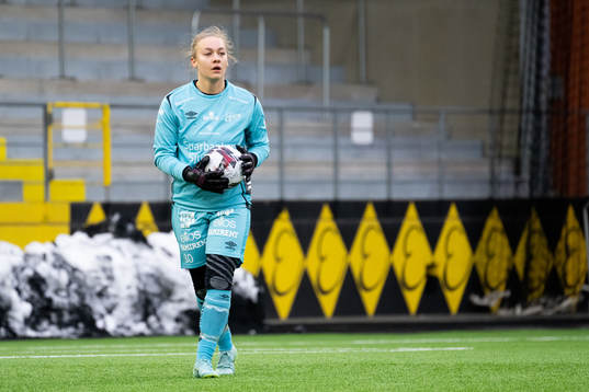 Elfsborgs målvakt Tuva Janveden Mobrandt