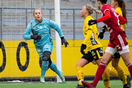 Elfsborgs målvakt Tuva Janveden Mobrandt