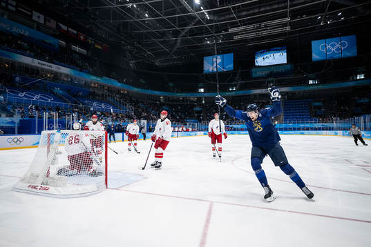 Marko Anttila of Finland celebrates
