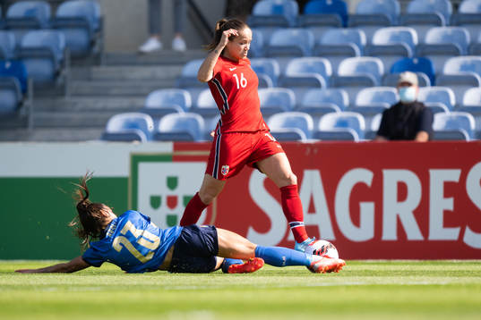 of Norway Guro Reiten and Benedetta Orsi of Italy
