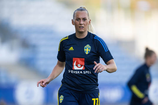 Stina Blackstenius of Sweden