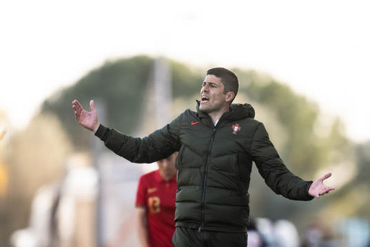 Francisco Neto, head coach of Portugal