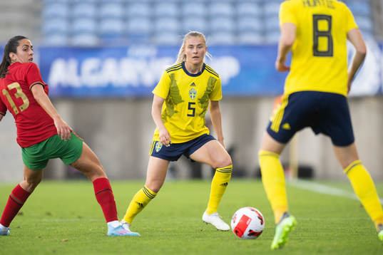 Amanda Nildén of Sweden