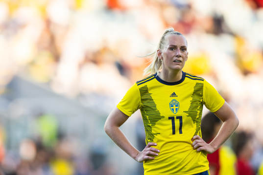 Stina Blackstenius of Sweden