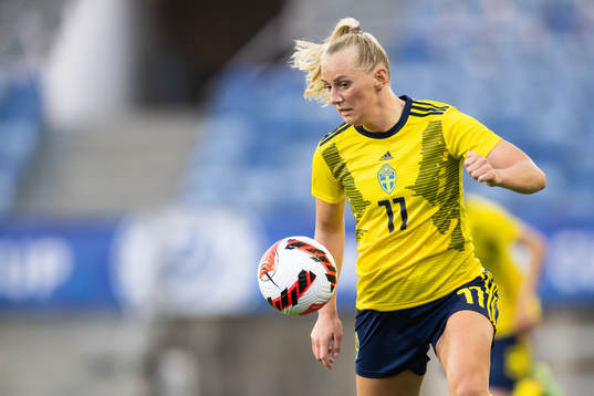 Stina Blackstenius of Sweden