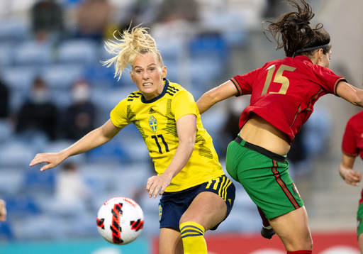 Stina Blackstenius of Sweden