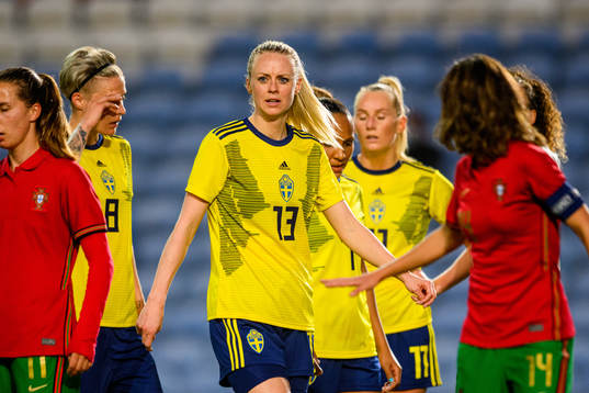 Amanda Ilestedt of Sweden