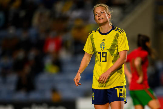 Anna Anvegård of Sweden