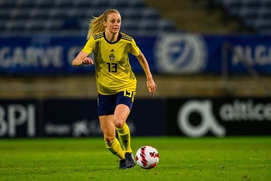 Amanda Ilestedt of Sweden
