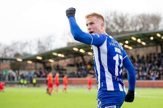 IFK Göteborgs Oscar Wendt jublar