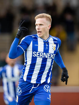IFK Göteborgs Oscar Wendt jublar