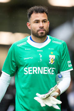 IFK Göteborgs målvakt Warner Hahn