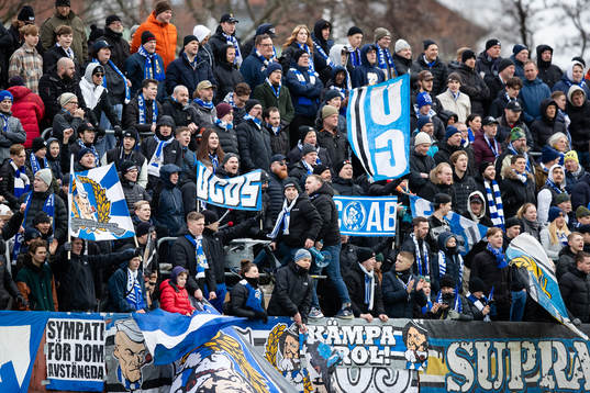 under fotbollsmatchen i Svenska Cupen mellan IFK Göteborg