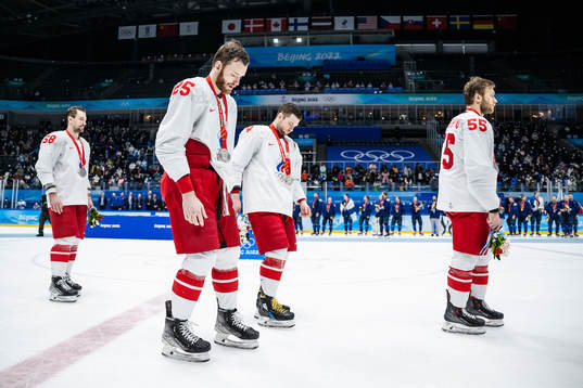 Anton Slepyshev, Mikhail Grigorenko, Alexander Yelesin and