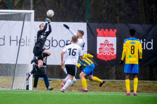 Eskilsminnes målvakt Harry Lomsten