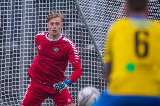 Örebros målvakt Gustav Leijon