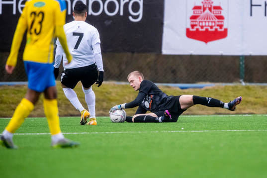 Eskilsminnes målvakt Harry Lomsten
