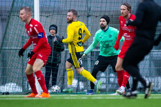 Värnamos målvakt Pilip Vaitsiakhovich