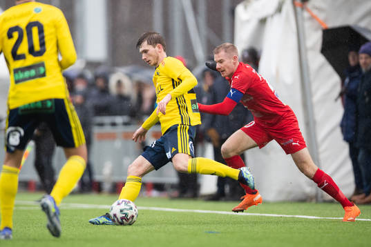 Ängelholms Edvin Nilsson och Värnamos Freddy Winsth