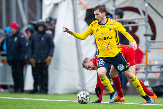 Ängelholms Edvin Nilsson och Värnamos Oscar Johansson