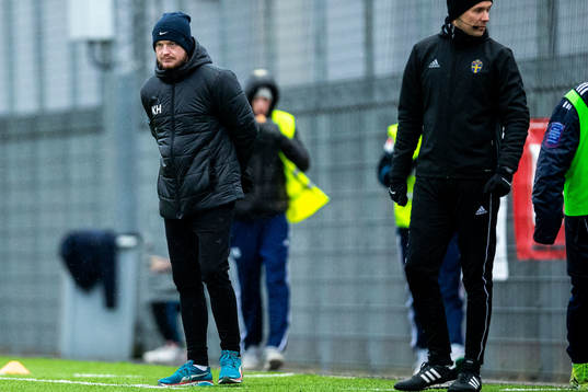 Värnamos tränare Kim Hellberg