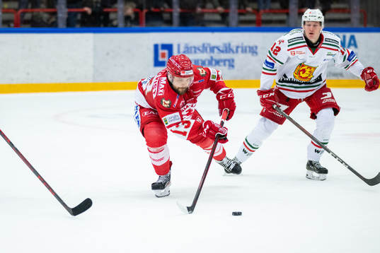 Troja/Ljungbys Tobias Törnkvist och Moras Filip Björkman
