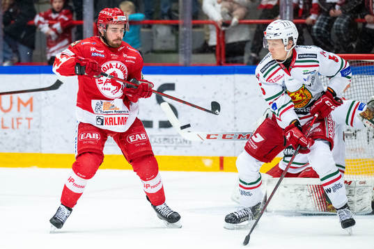 Troja/Ljungbys Arvid Degerstedt och Moras Viktor Larsson