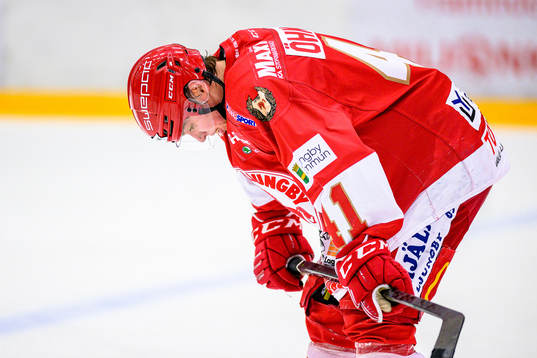 Troja/Ljungbys Victor Öhman deppar