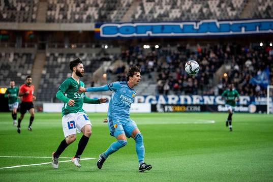 Brages Jonathan Syberg Tamimi och Djurgårdens Gustav